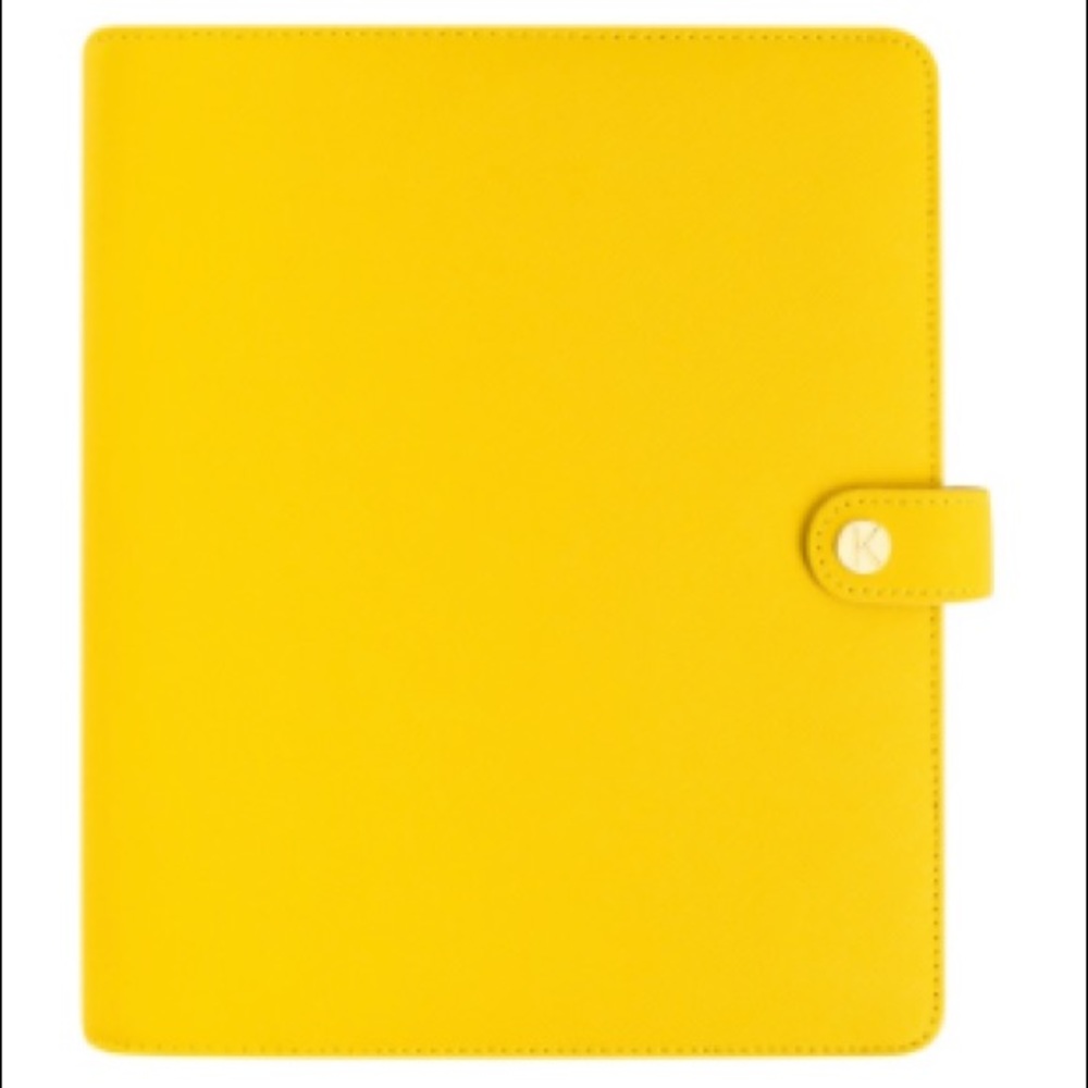 Yellow Kikki K A5 large